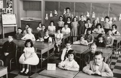 J1092.jpg
Class of 1960 - Future Class of 1971
Teacher: Mrs. Cosgrove (former Miss Reilly)
Standing: Dan Fossa
Top Row: ?, Mary Amiss
Keith Chamberlain