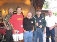 Lou Nahhas (BHS '64), Eric Friedlander, Joe Carriero, Rich Ramos, John Flannery