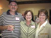 Steve White (BHS '67), Linda Dickenman (BHS '67), Barbara Terzano (BHS '67)