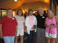 Sue Byrne, Sandra Friedman, Jeanne Del Nobile, Carolyn Cady, Barbara Friedman ('61).