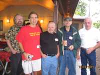 Lou Nahhas ('64), Eric Friedlander, Joe Carriero, Rich Ramos, John Flannery