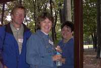 Marty Schulz ('64), Jeanne Vion/Schulz, Judy De Angelis.