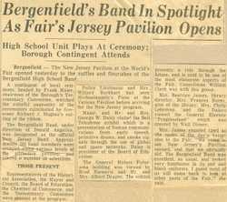 Article-Band at World's Fair