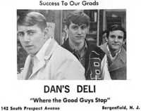 Dan's Deli...what more can we say.  Here they are in order; Ed Staunton, Ed McDonnell and Rick Dolainski.  This is where the good guys go! ( I never went there)