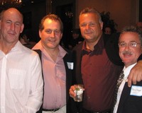 Billy Conway, Paul Victory, Carl Montesano and Steve "Honus"Wagner