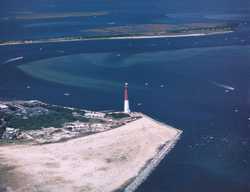 Barnegat inlet and lighthouse