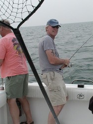Brian Judge in search of a fish