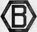 Well before we could graduate from BHS we had to clear Roy W. Brown....here it is the graduating class of 1966.